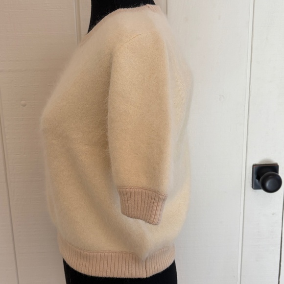 Kerisma Angora Sweater Cream Color S/M - Picture 2 of 6